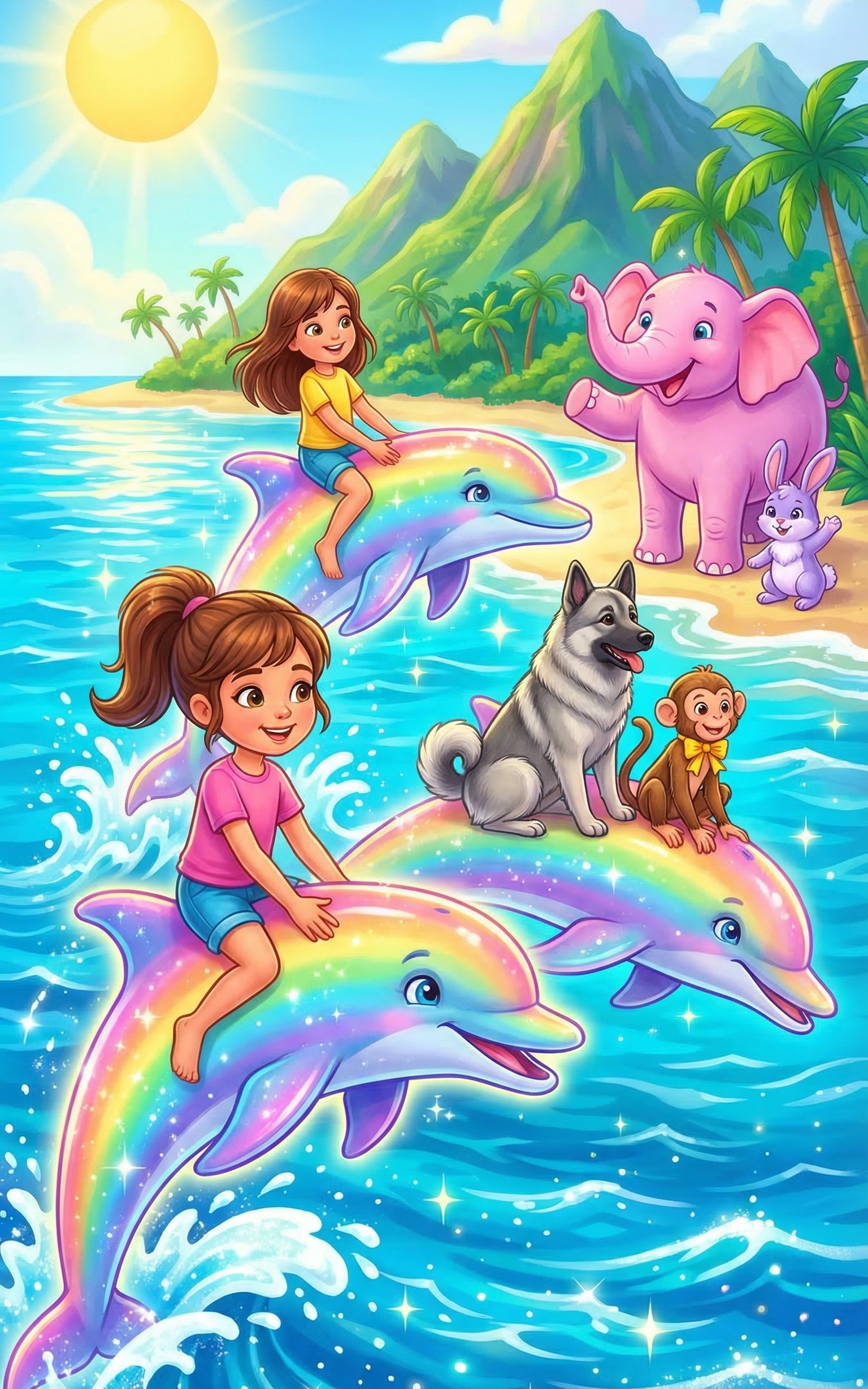 Sunshine Sister's Journey to Monkey Island