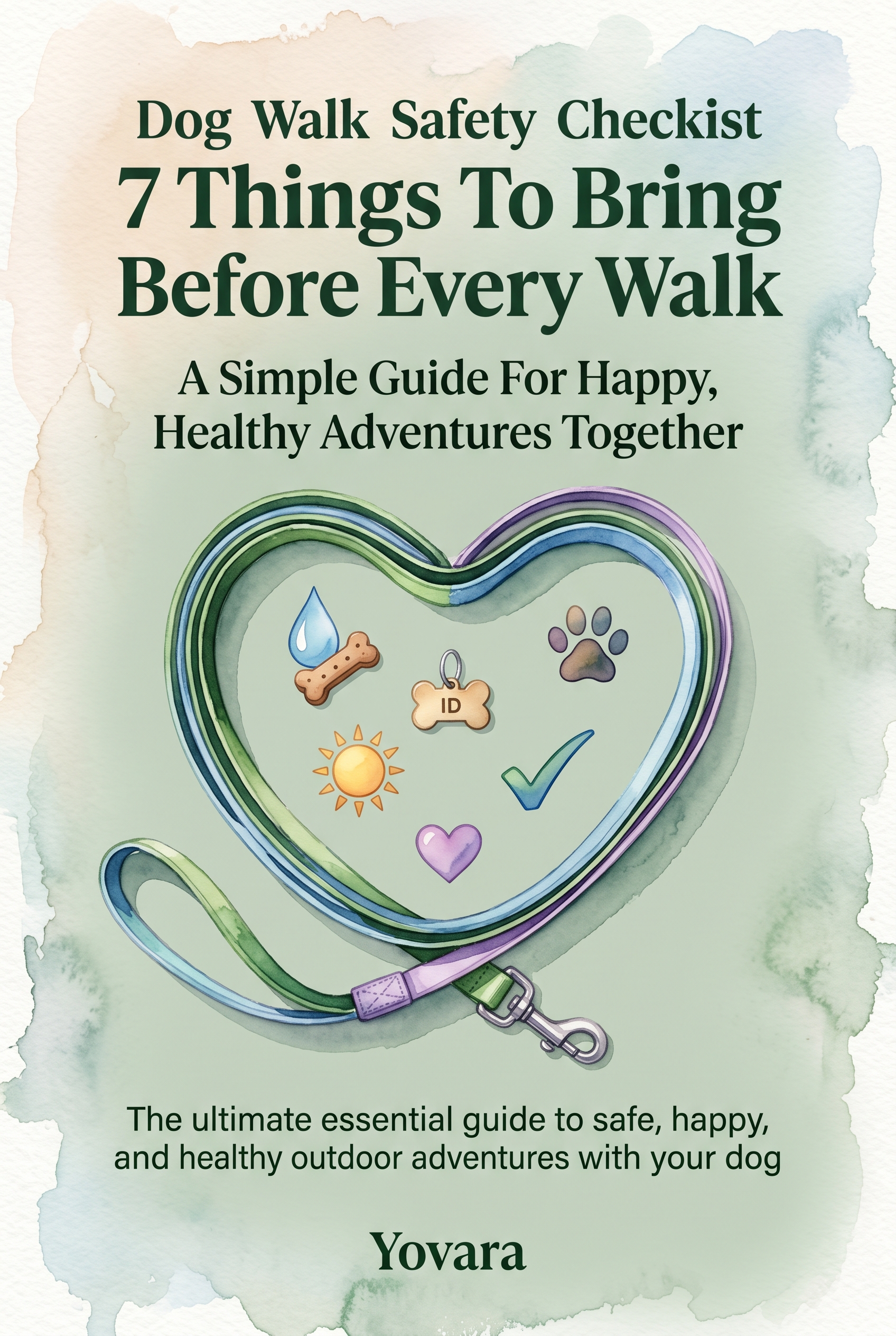 Dog Walk Safety Checklist 7 Things To Bring Before Every Walk A Simple Guide For Happy, Healthy Adventures Together