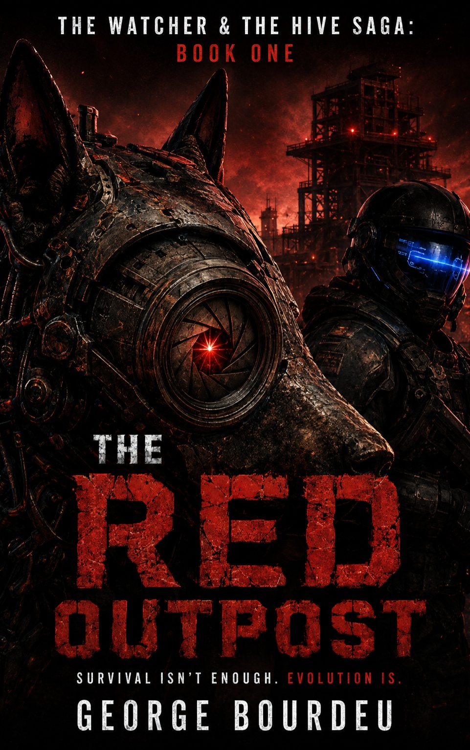 The Red Outpost The Watcher And The Hive Saga Book 1