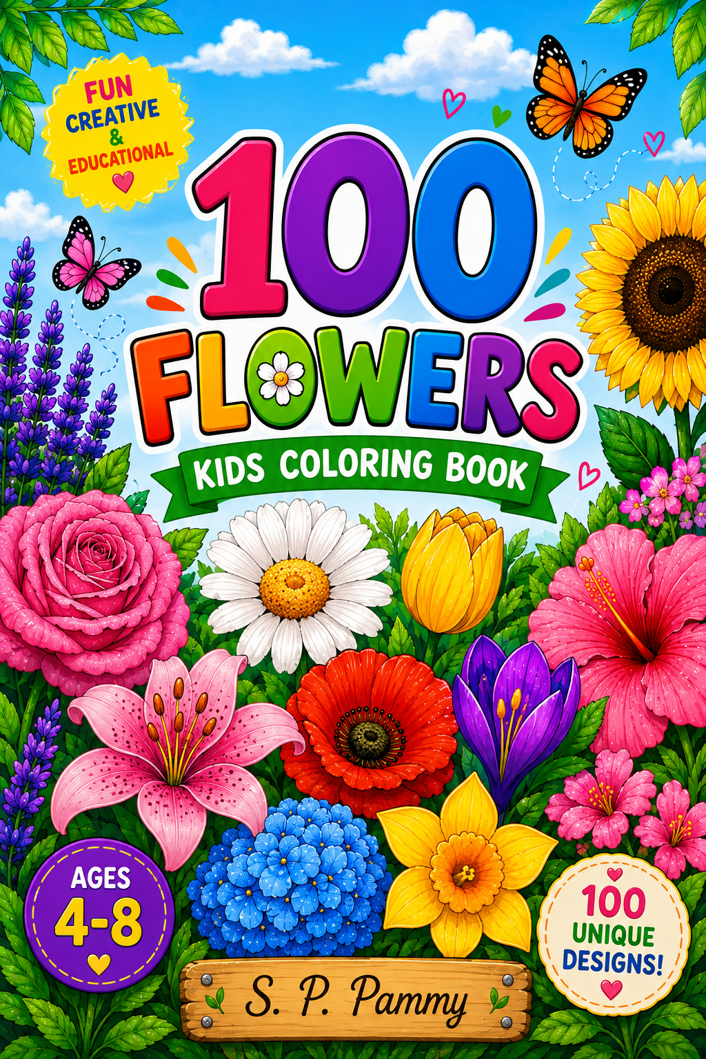 100 Flowers