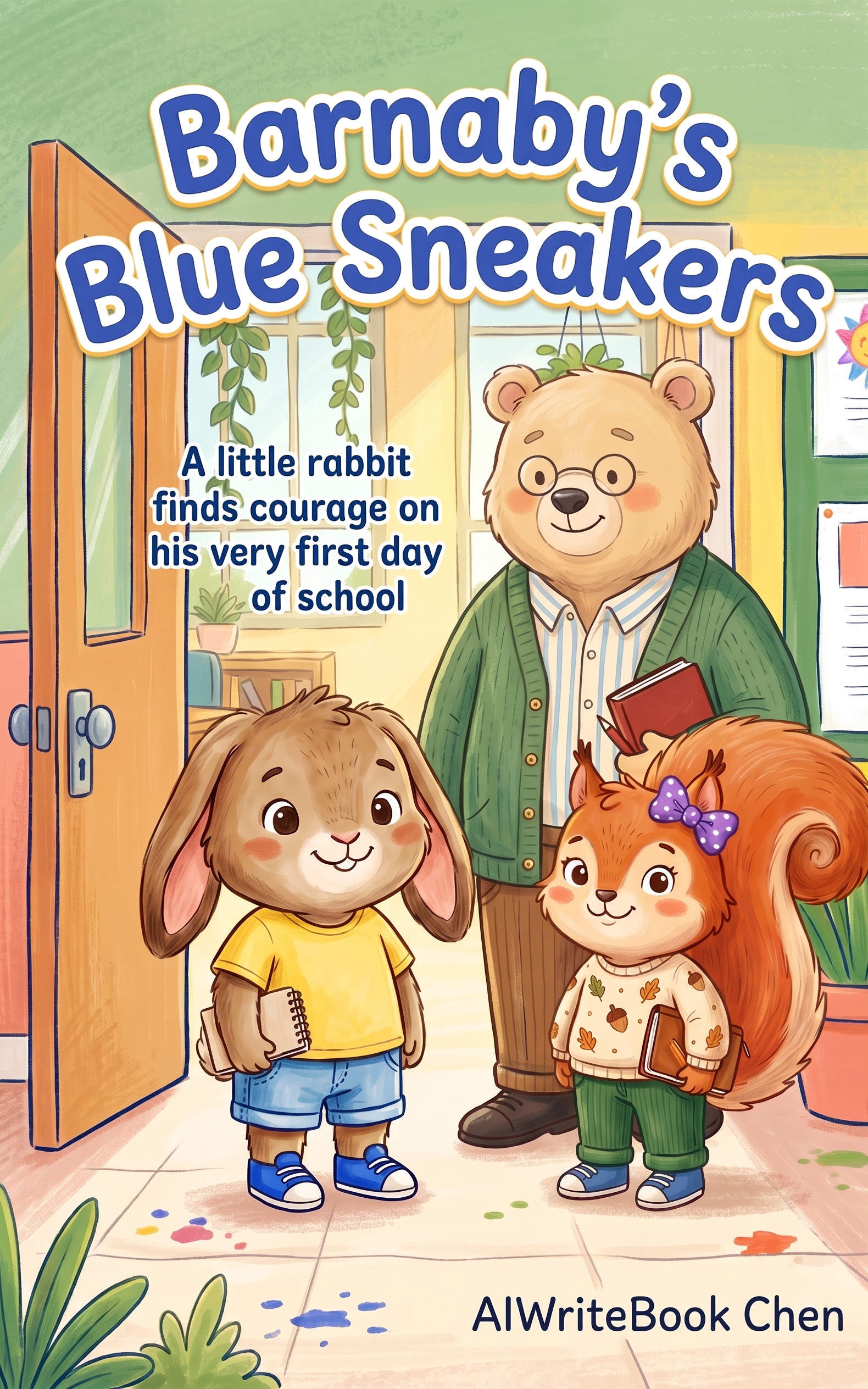Barnaby's Blue Sneakers
