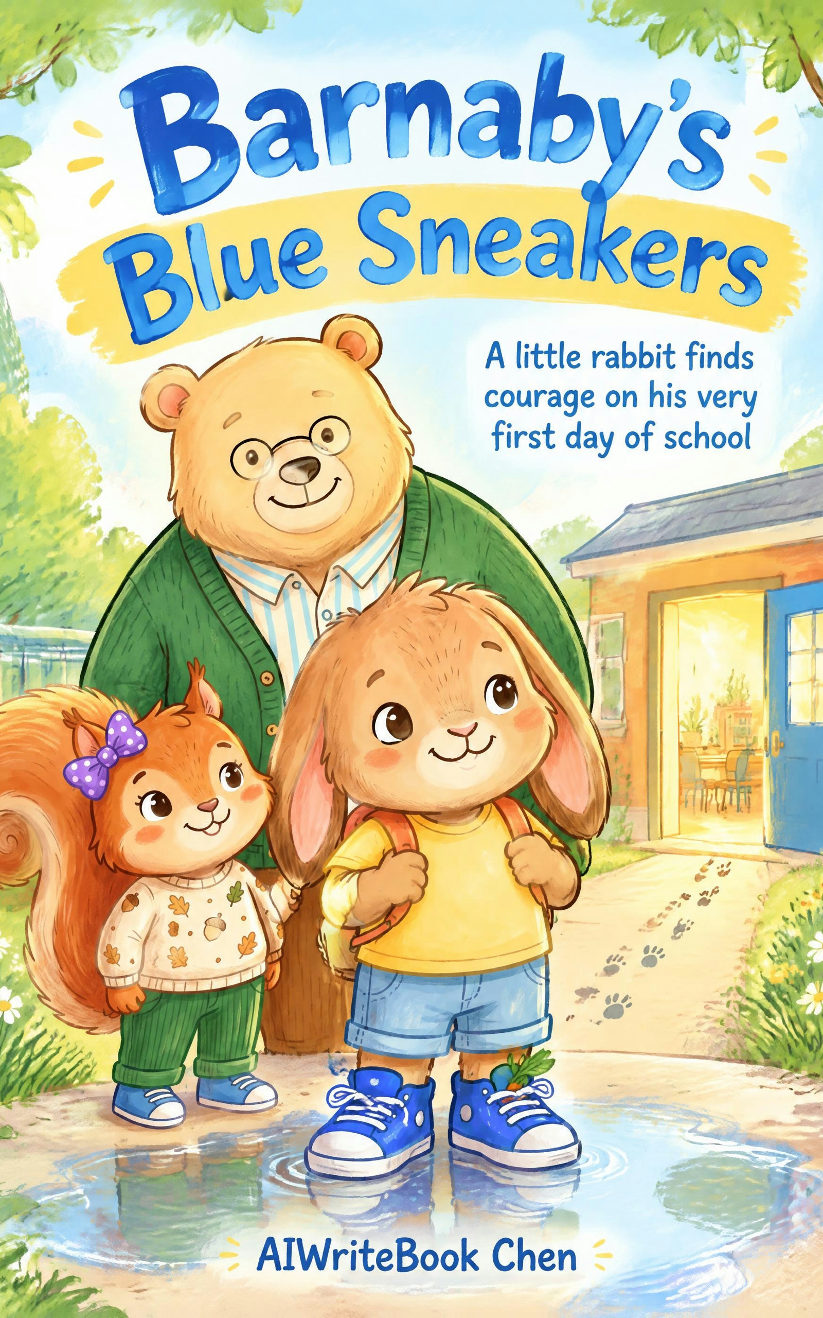 Barnaby's Blue Sneakers