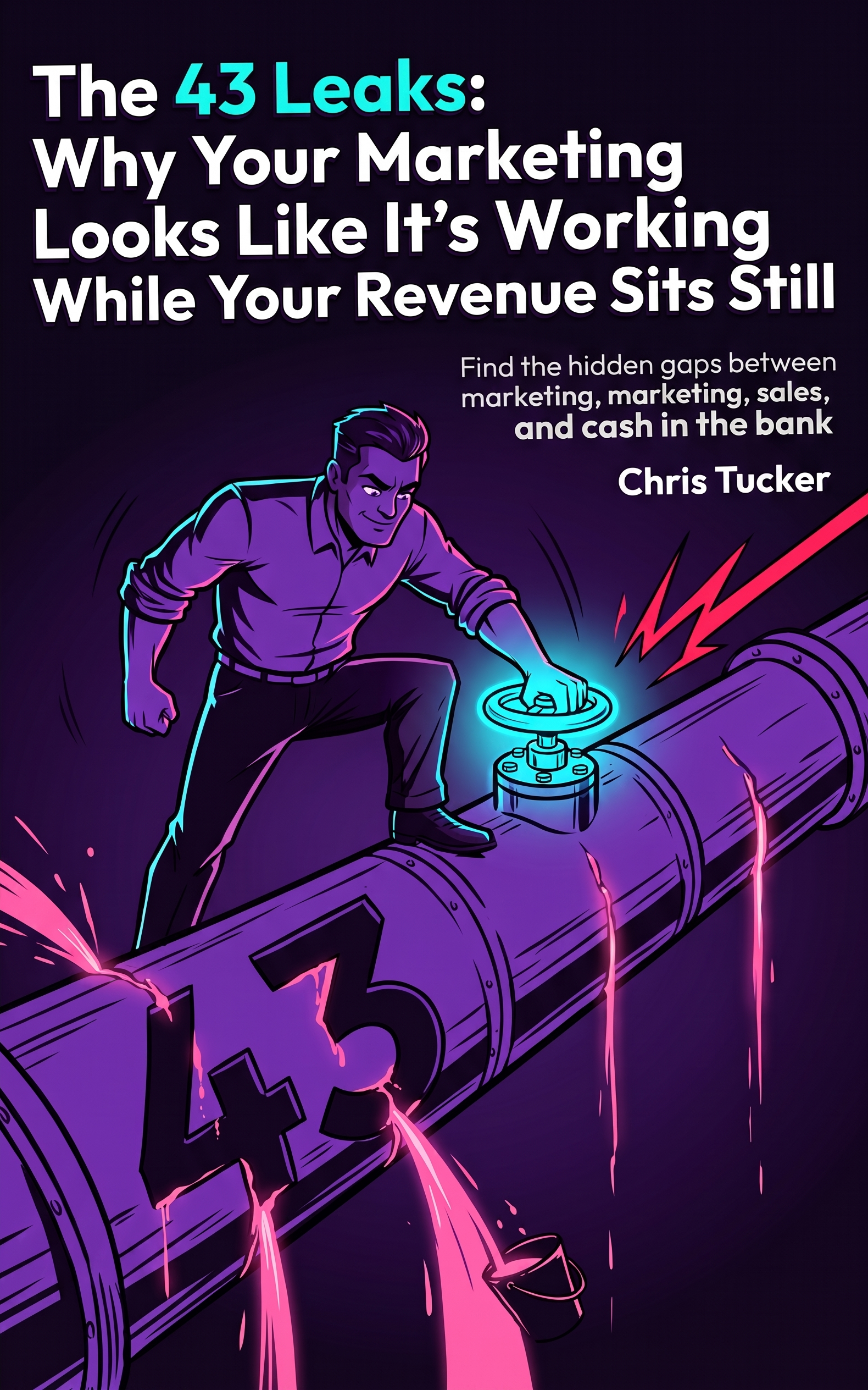 The 43 Leaks: Why Your Marketing Looks Like It's Working While Your Revenue Sits Still