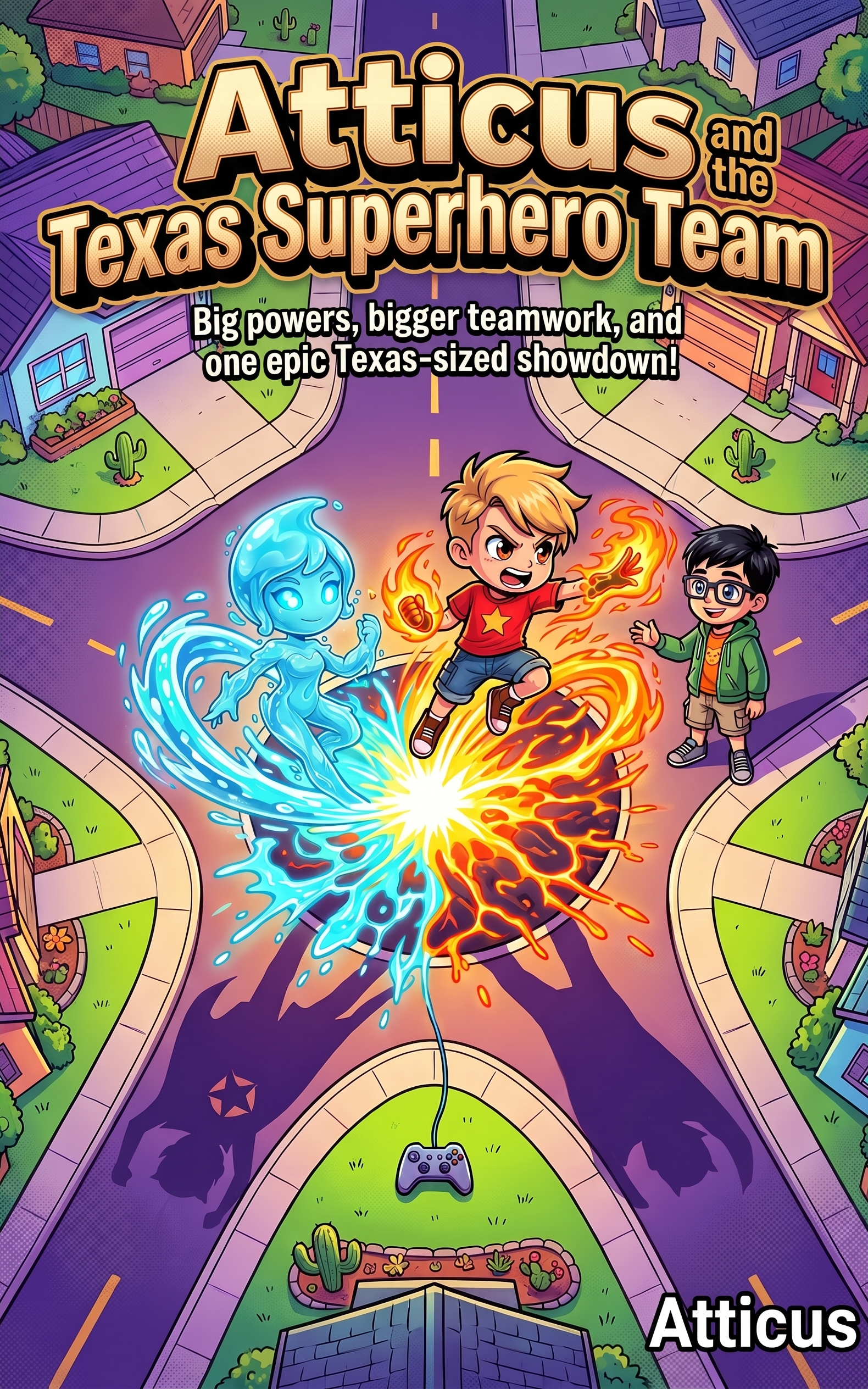 Atticus and the Texas Superhero Team