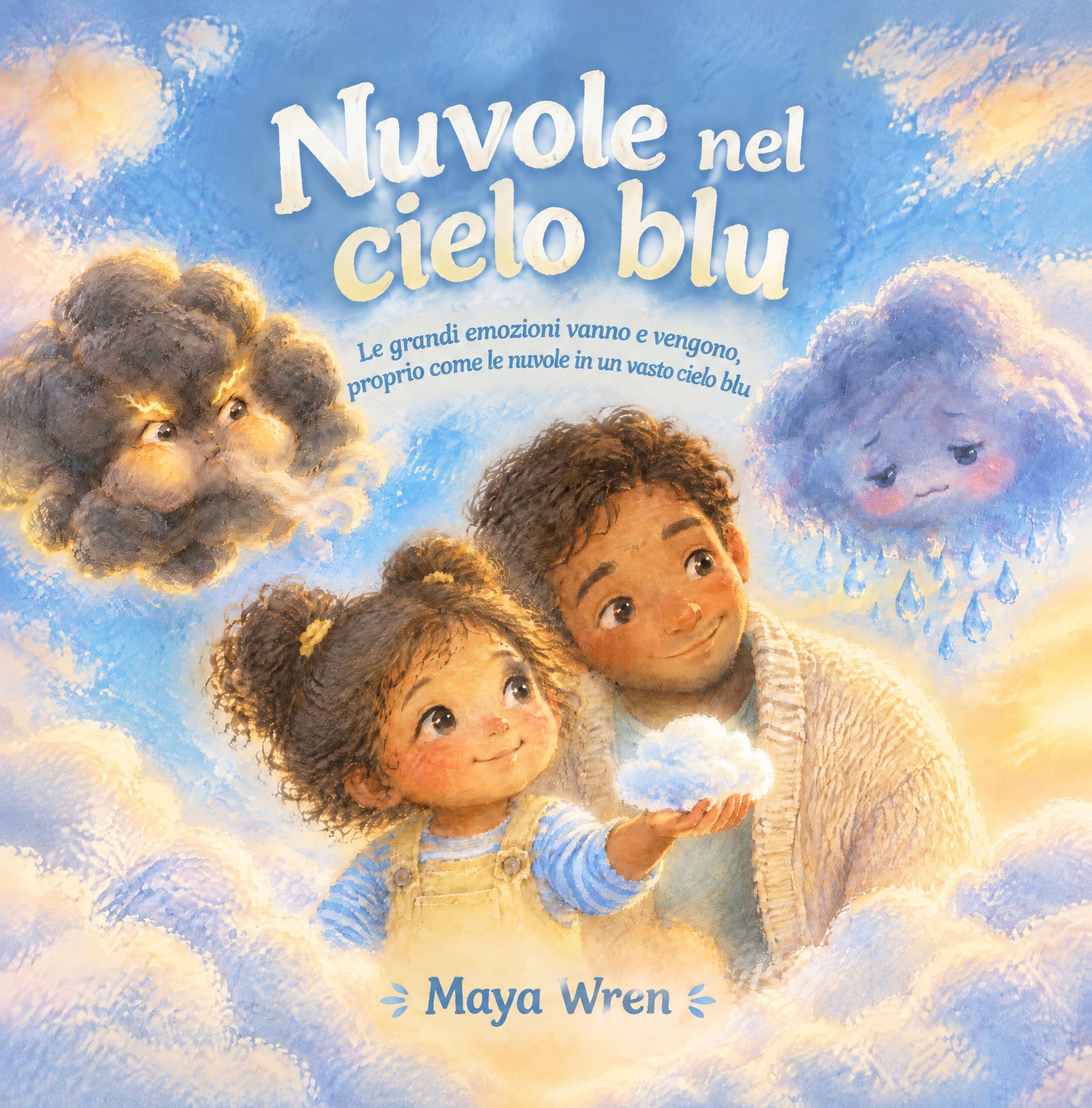 Nuvole nel cielo blu