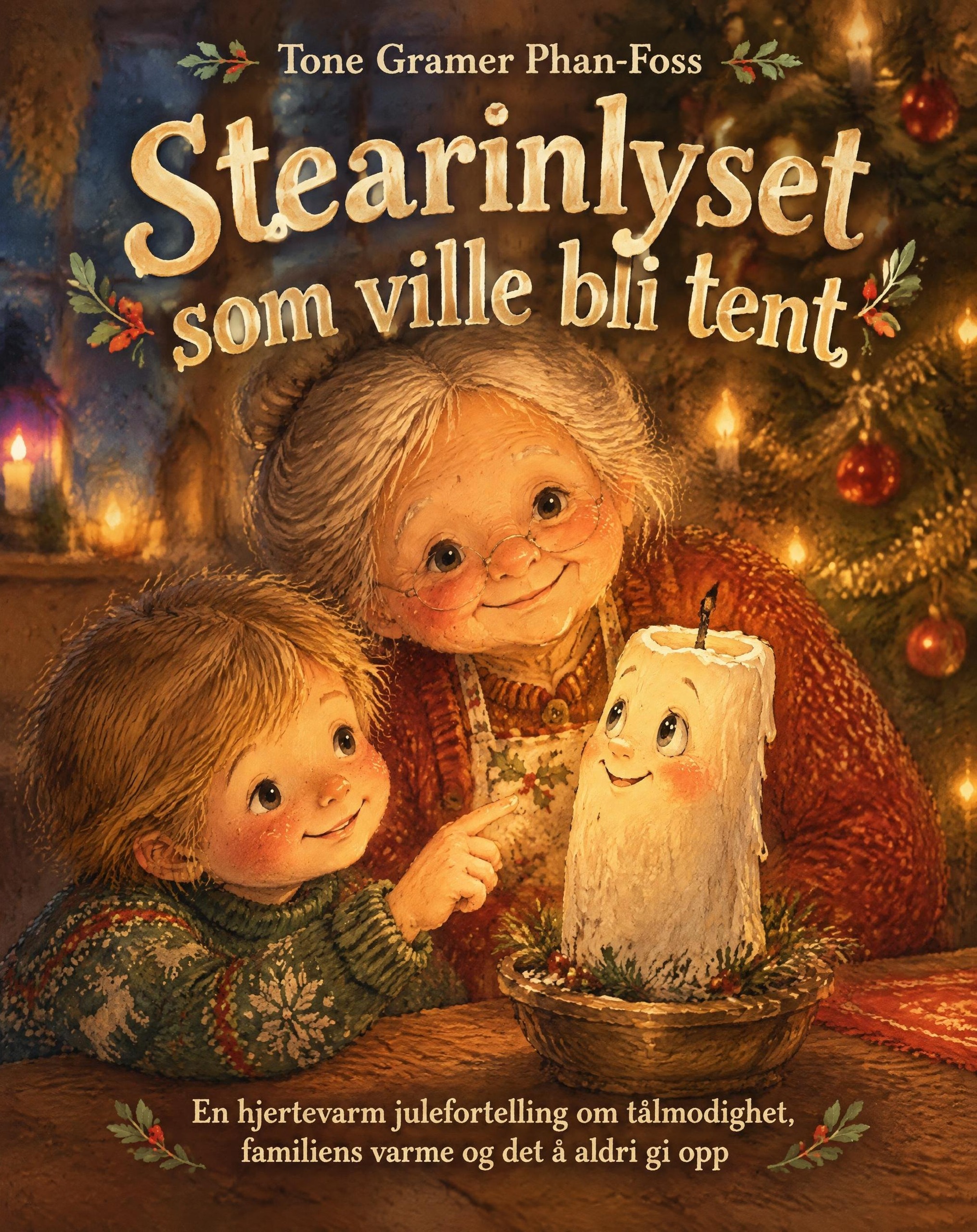 Stearinlyset som ville bli tent