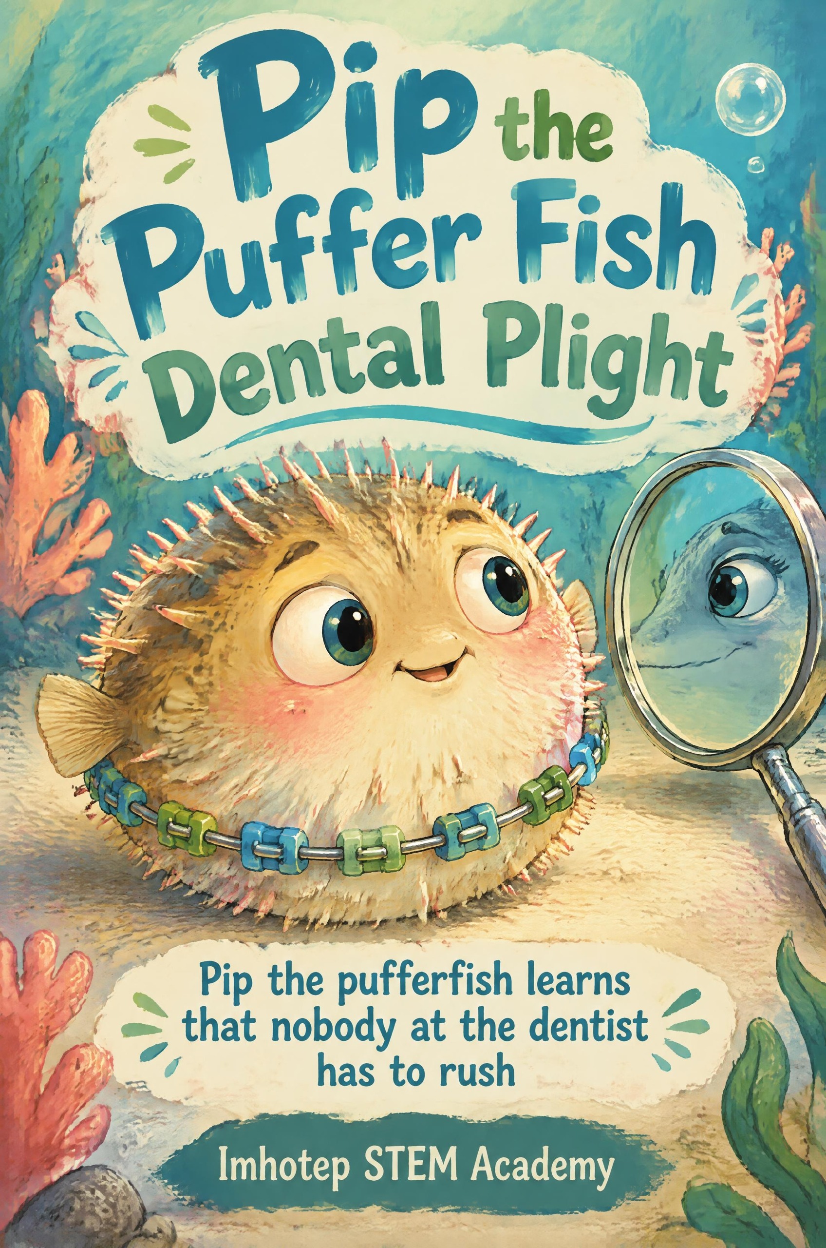Pip the Puffer Fish Dental Plight