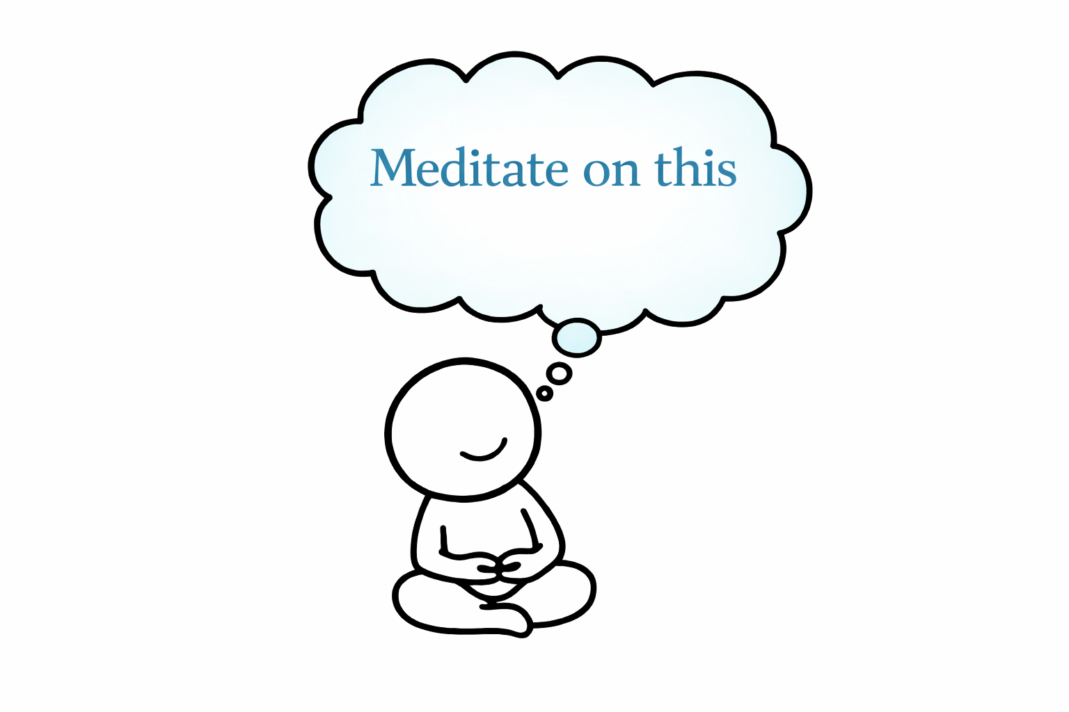 A cartoon of a person meditating

AI-generated content may be incorrect.