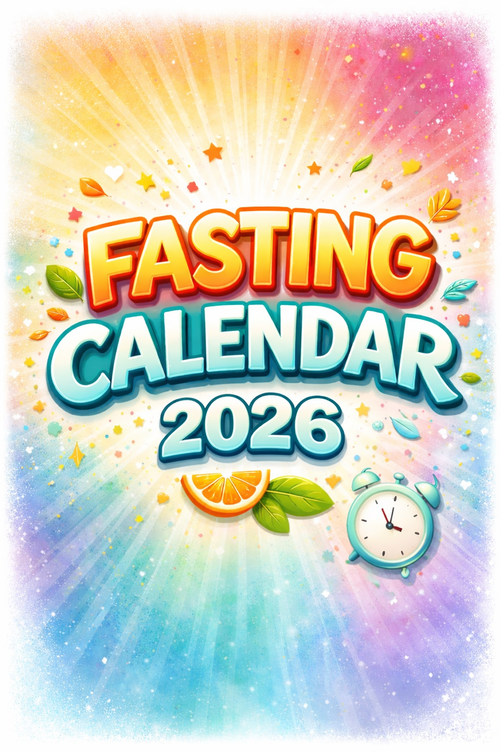 A calendar with a clock and oranges

AI-generated content may be incorrect.