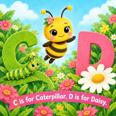 Bea Buzzes A to Z: A Garden Alphabet, Seite 2