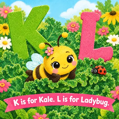 Bea Buzzes A to Z: A Garden Alphabet, Seite 6