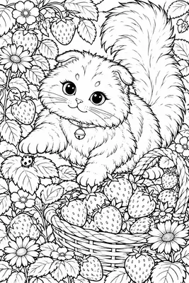 Cozy Cottage Seasons: A Relaxing Coloring Book, página 6