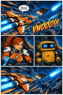 STARWARDEN: The Comet Heist, page 4