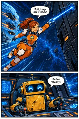 STARWARDEN: The Comet Heist, page 6