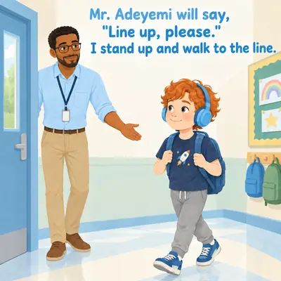 Noah and the Loud Fire Drill, Seite 5